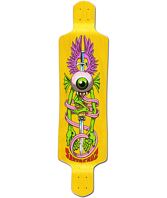Santa Cruz Flying Eye 40" Longboard Deck Zumiez