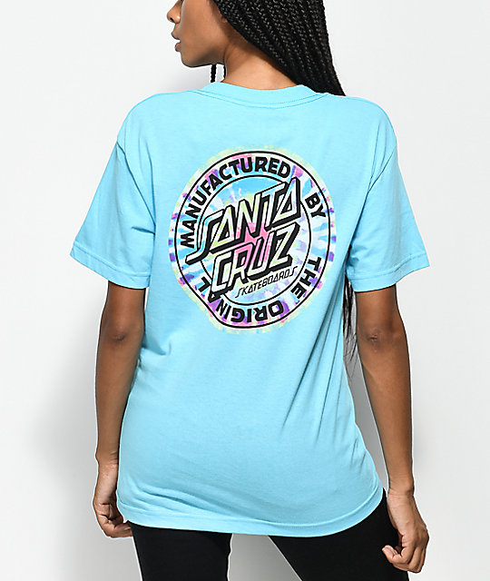 santa cruz sweatshirt tie dye