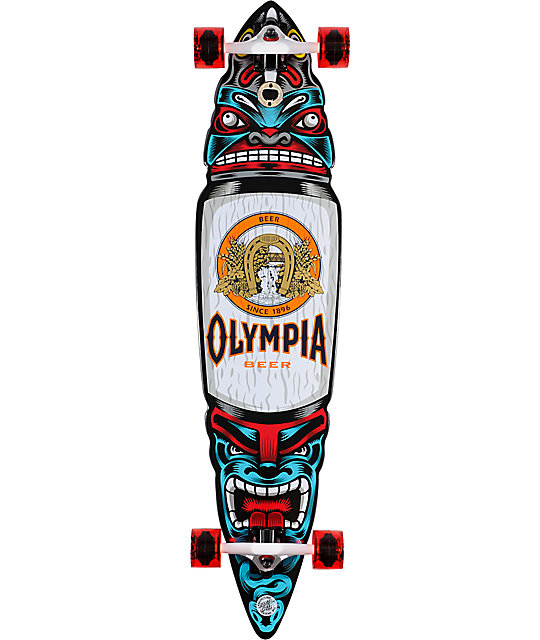 Santa Cruz Oly Totem 10" Longboard Cruiser Zumiez
