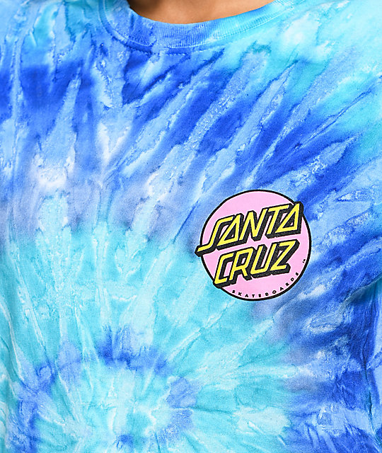 santa cruz sweatshirt tie dye