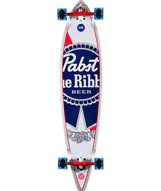 Santa Cruz PBR Pintail 9.9" Longboard Cruiser Zumiez
