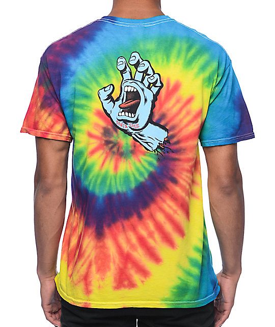 santa cruz tie die shirt