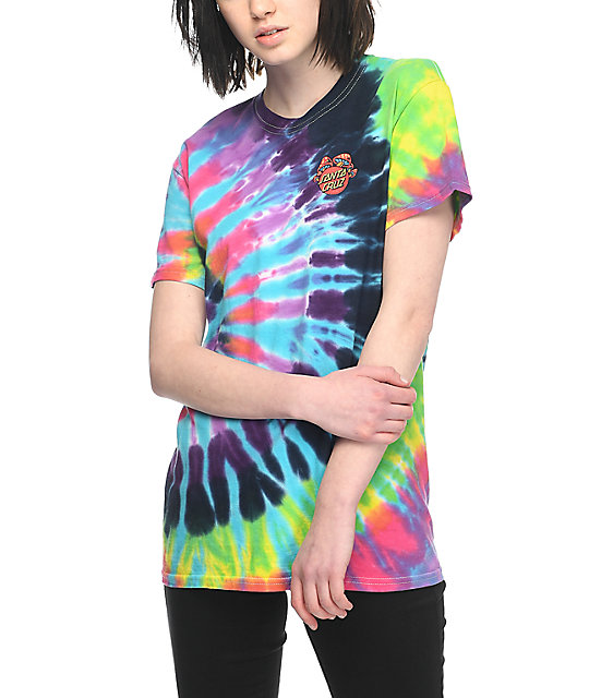 santa cruz sweatshirt tie dye