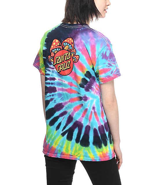 santa cruz sweatshirt tie dye