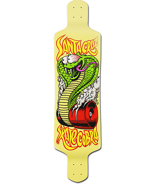 Santa Cruz Skate Cobra 40" Longboard Deck Zumiez
