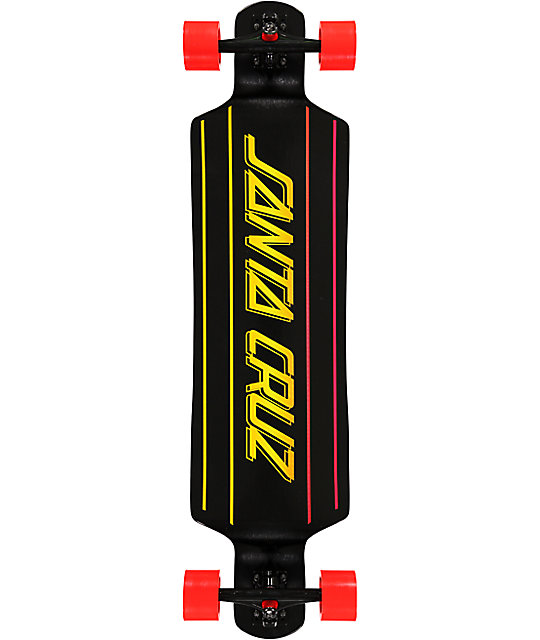 Santa Cruz Stripe Faded 40" Drop Down Longboard Complete at Zumiez PDP