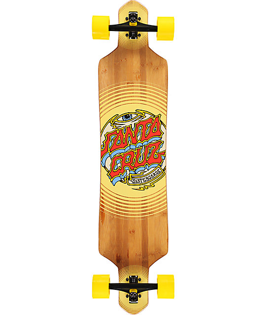 Santa Cruz Trip Dot 41" Bamboo Slalom Longboard Zumiez