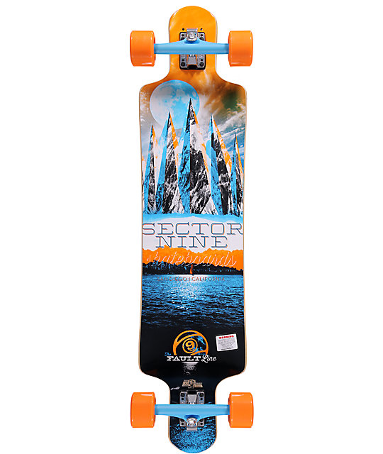 Sector 9 Fault Line 39.5" Longboard Complete Zumiez