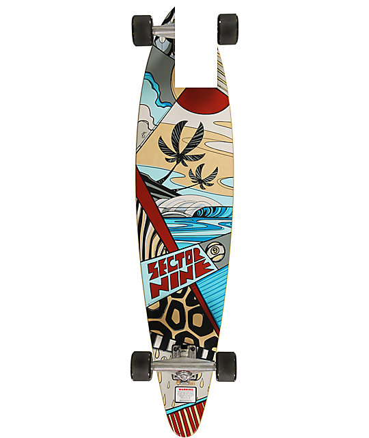 Sector 9 Island Time 39" Longboard Complete Zumiez