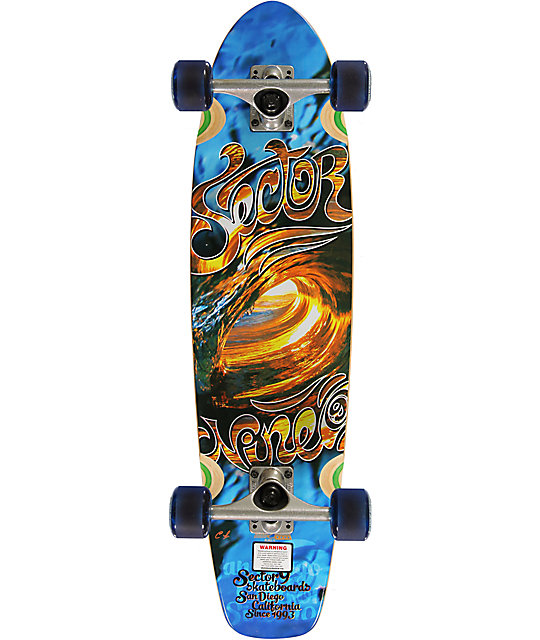 Sector 9 Liquid Metal 31.75" Cruiser Complete Skateboard Zumiez