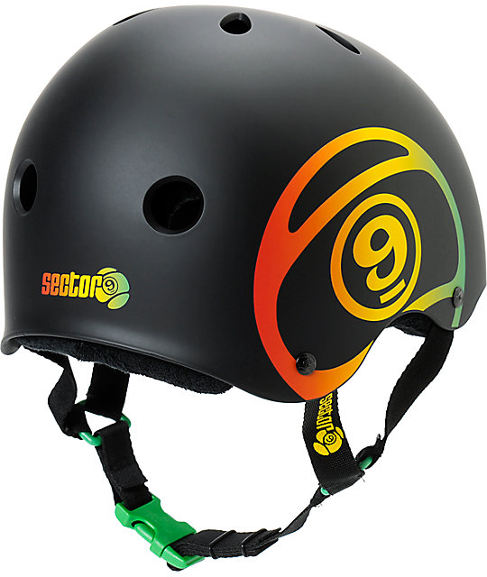 Sector 9 Logic 2 Matte Black Skateboard Helmet Zumiez