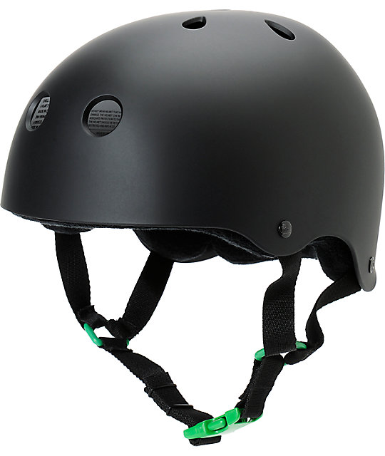 Sector 9 Logic 2 Matte Black Skateboard Helmet