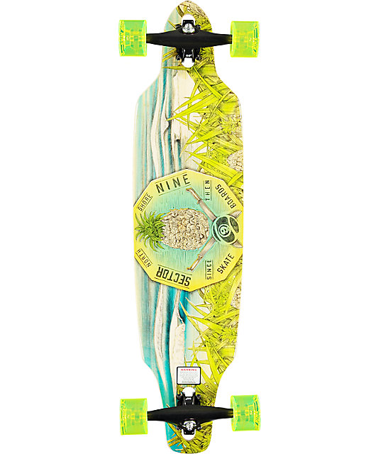 Sector 9 Mini Lookout 37.5" Drop Through Longboard Complete Zumiez