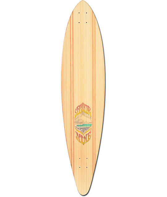 Sector 9 Peru 44" Bamboo Longboard Deck Zumiez