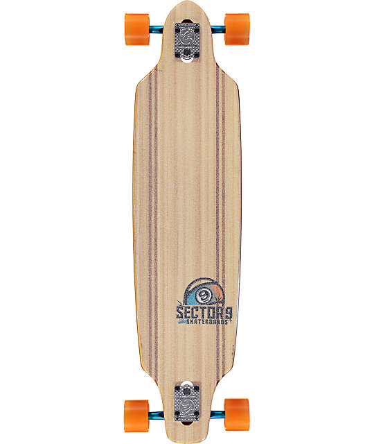 Sector 9 Sentinel Ii Bamboo 37 5 Drop Through Longboard