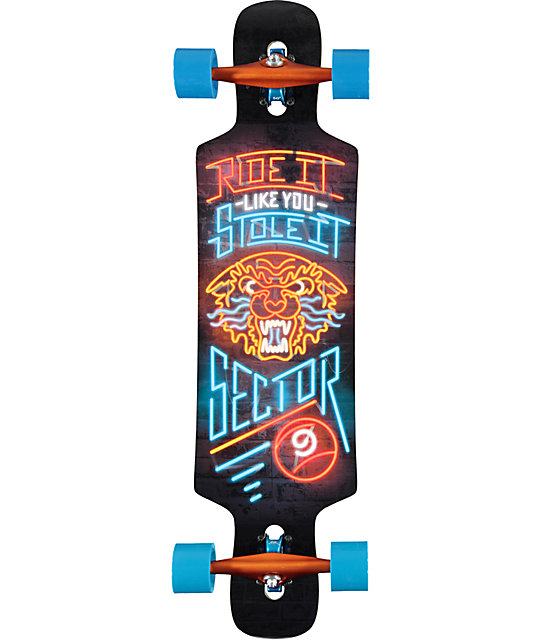 Sector 9 Sprocket 38.5" Drop Through Complete Longboard Zumiez