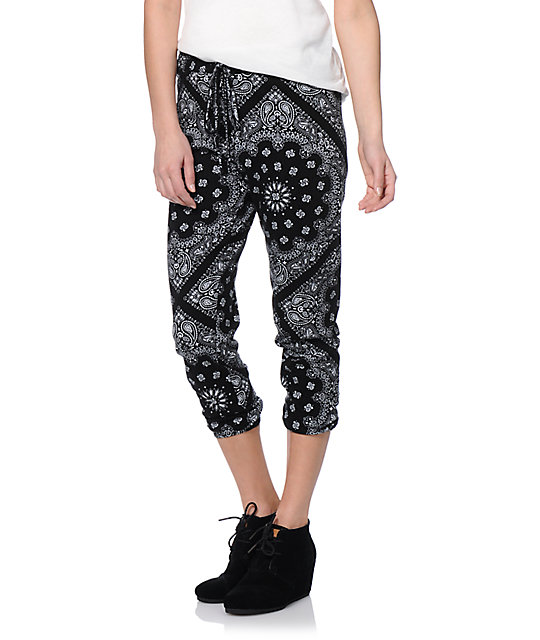 bandana jogger pants