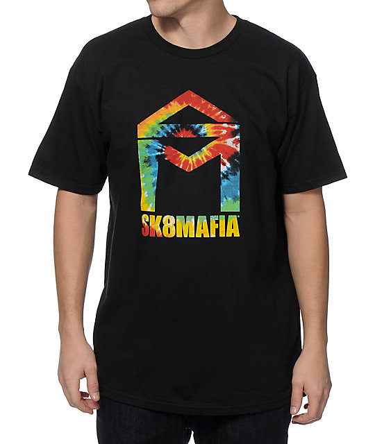 Sk8Mafia House Logo Tie Dye TShirt Zumiez