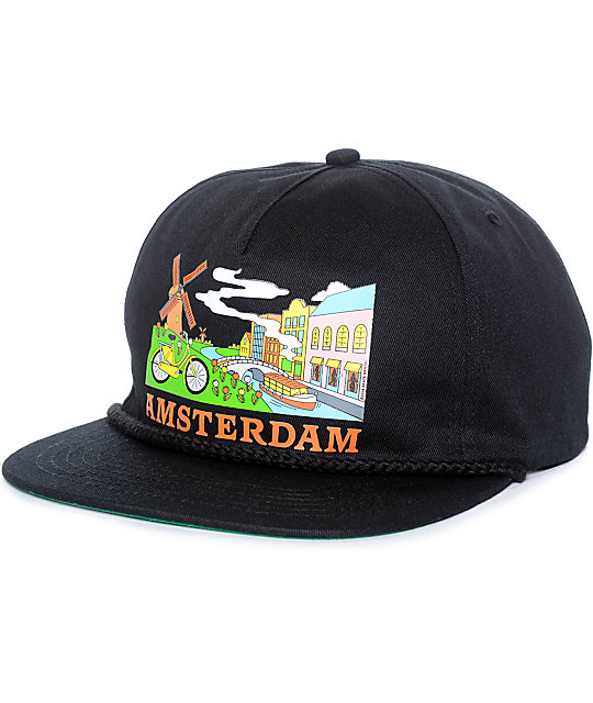 Skate Mental Amsterdam Tourist Snapback Hat Zumiez