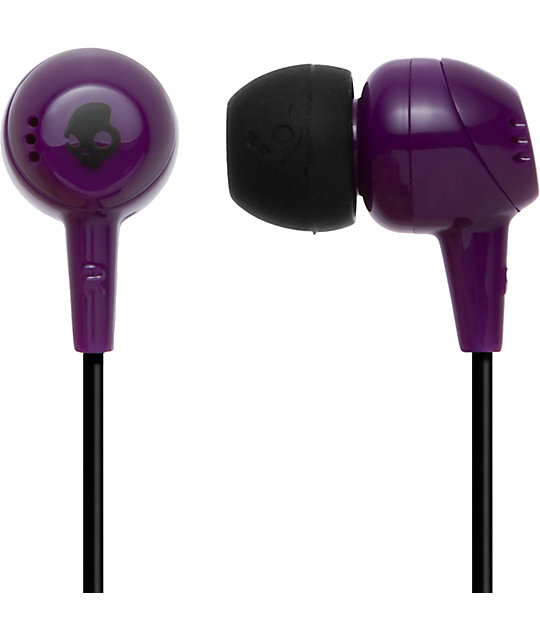 Skullcandy Jib Purple Earbuds Zumiez