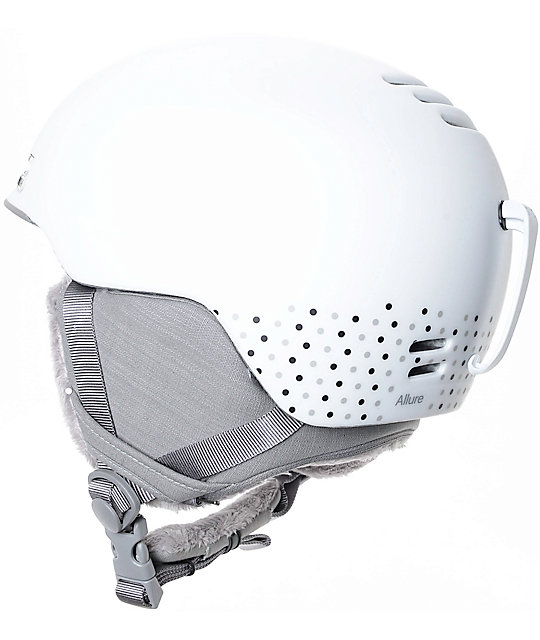 Smith Allure Womens White Snowboard Helmet Zumiez