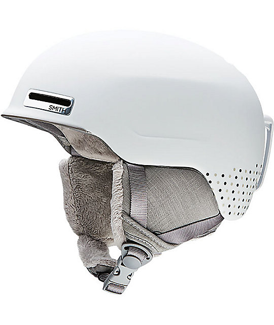 Smith Allure Womens White Snowboard Helmet Zumiez
