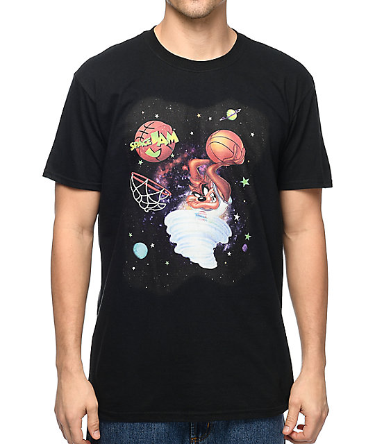 space jam black t shirt