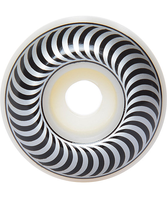 Spitfire Classics 54mm 99a Silver & Black Skateboard Wheels