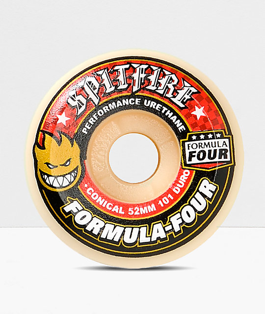 Spitfire F4 Conical Full 52mm Skateboard Wheels at Zumiez PDP