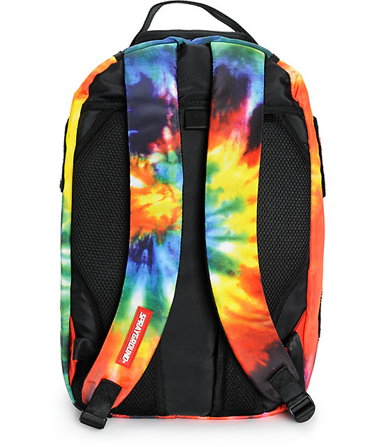 Sprayground Tie Dye Chenille Shark Backpack | Zumiez