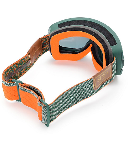 Spy Bravo Hunter Green Snowboard Goggles Zumiez