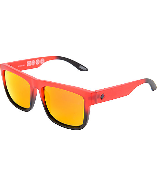 red fade sunglasses