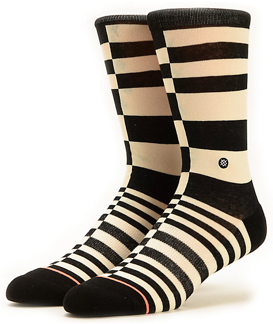 Stance Chaos Stripe Crew Socks Zumiez