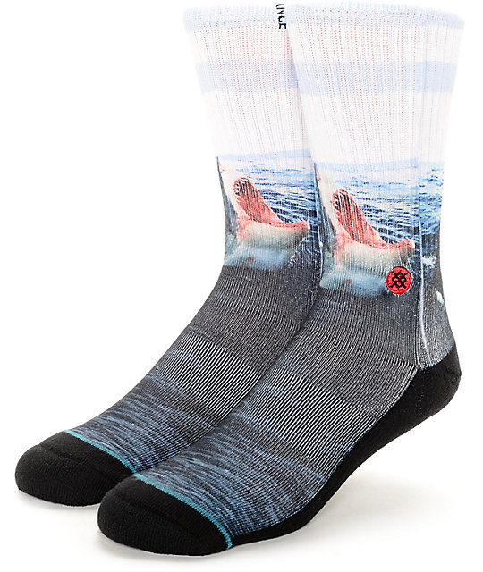 Stance Landlord Shark Crew Socks Zumiez