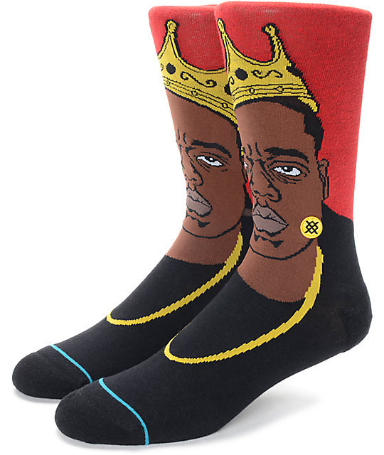 brooklyn nets biggie socks