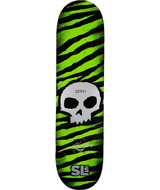 Street League Skateboarding x Zero Cole Skull 8.0" Skateboard Deck Zumiez