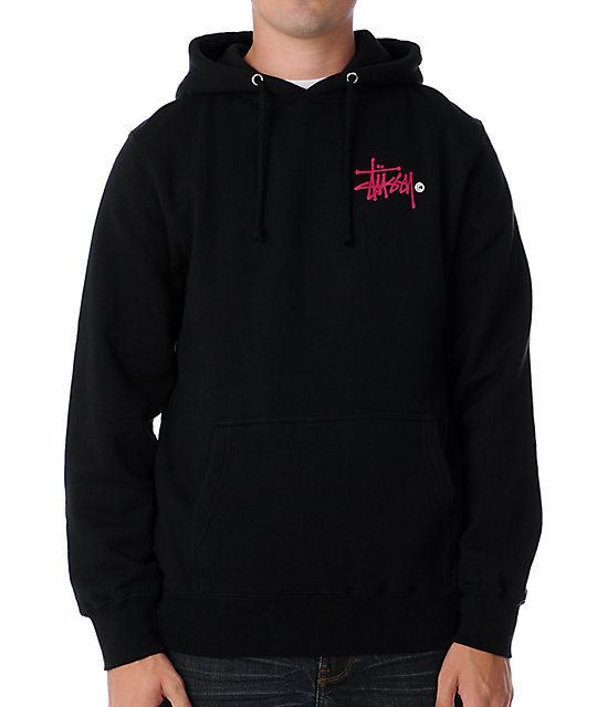 Stussy Basic Logo Black Hoodie love it!