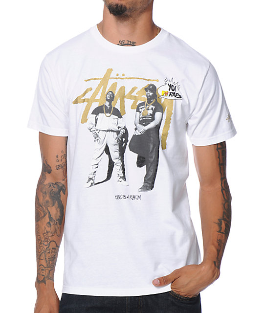 Stussy X Yo! MTV Raps Eric B. & Rakim T-Shirt at Zumiez : PDP