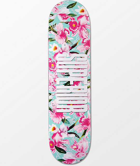 Superior Floral 8.0" Skateboard Deck Zumiez