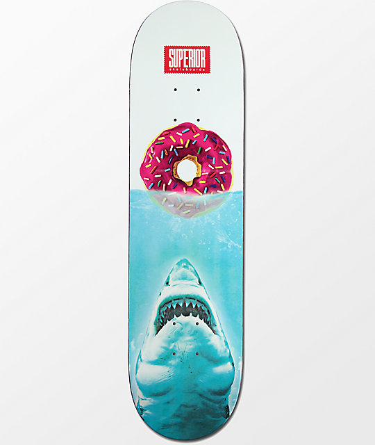 Superior Jaws Donut 8.125" Skateboard Deck Zumiez