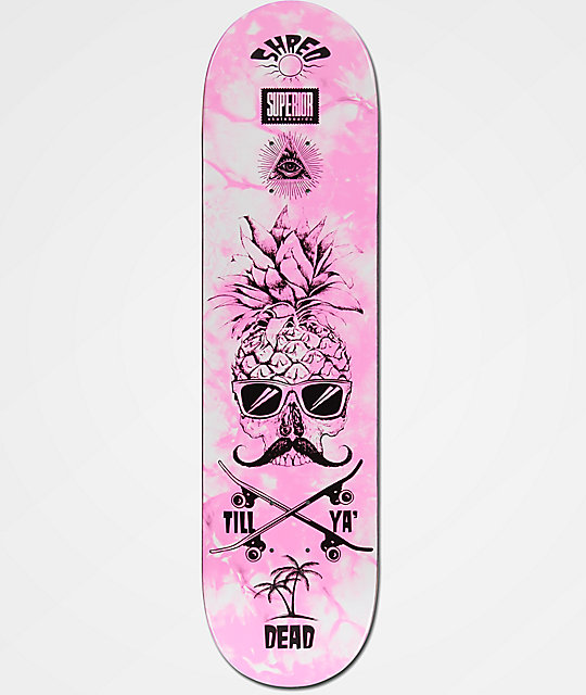 Superior Pineapple Shred 8.0" Skateboard Deck Zumiez