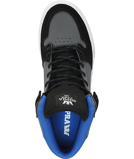 Supra Boys Vaider Perforated Skate Shoes Zumiez