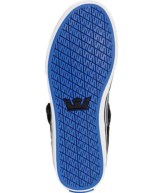 Supra Boys Vaider Perforated Skate Shoes Zumiez