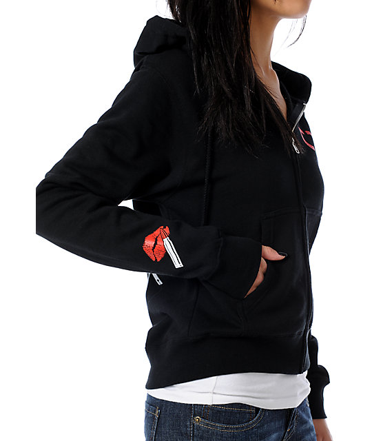 TMLS Wifey 2 Black Full Zip Up Hoodie | Zumiez