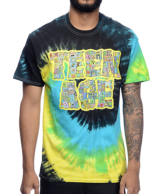 teenage tie dye shirt