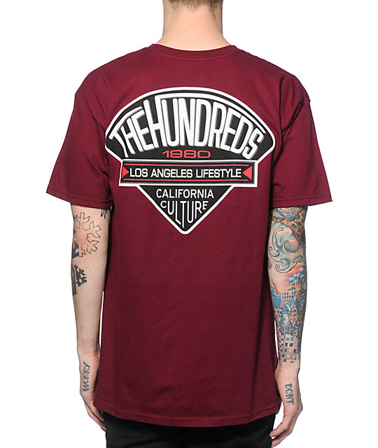 the hundreds red shirt