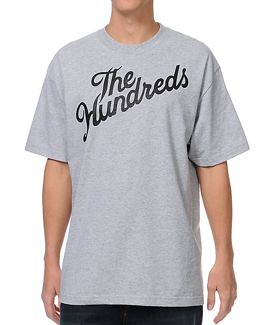 the hundreds slant t shirt