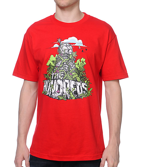 the hundreds red shirt