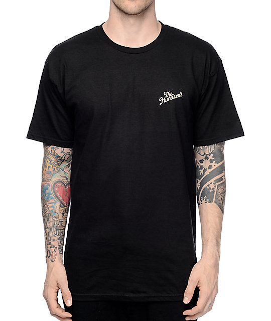 the hundreds slant t shirt