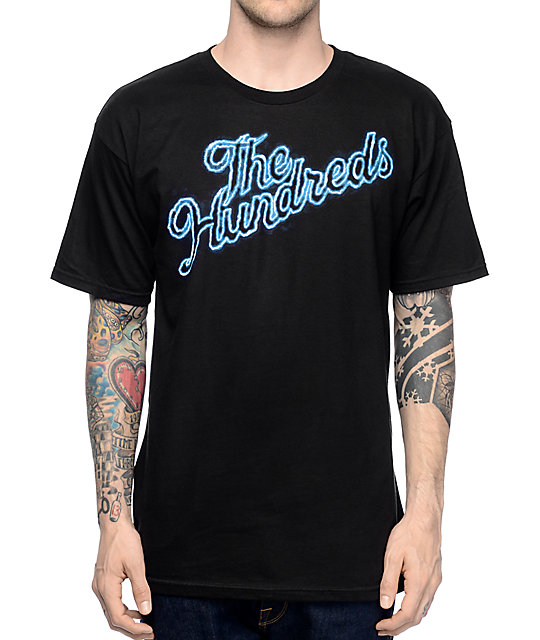 the hundreds slant t shirt